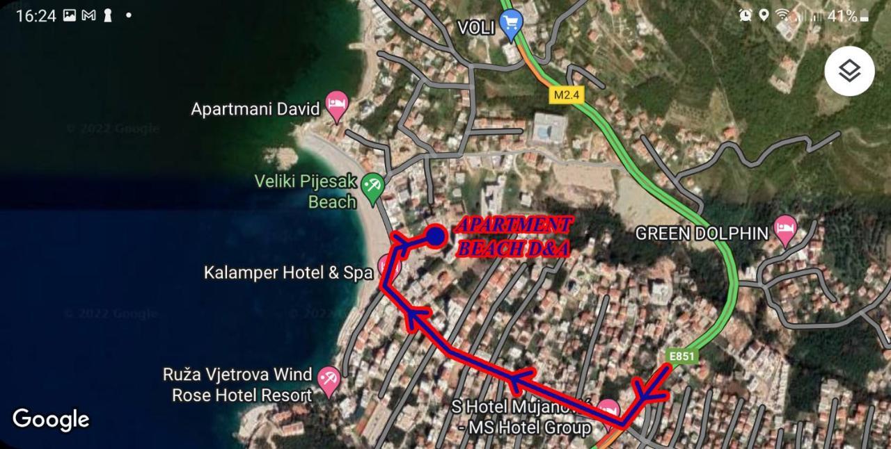 Apartment Beach D&A Bar Dış mekan fotoğraf